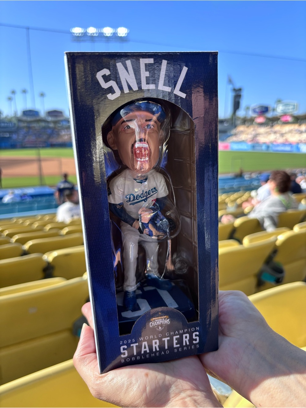 Los Angeles Dodgers Blake Snell "Starter Series" Bobblehead SGA 5/9/26